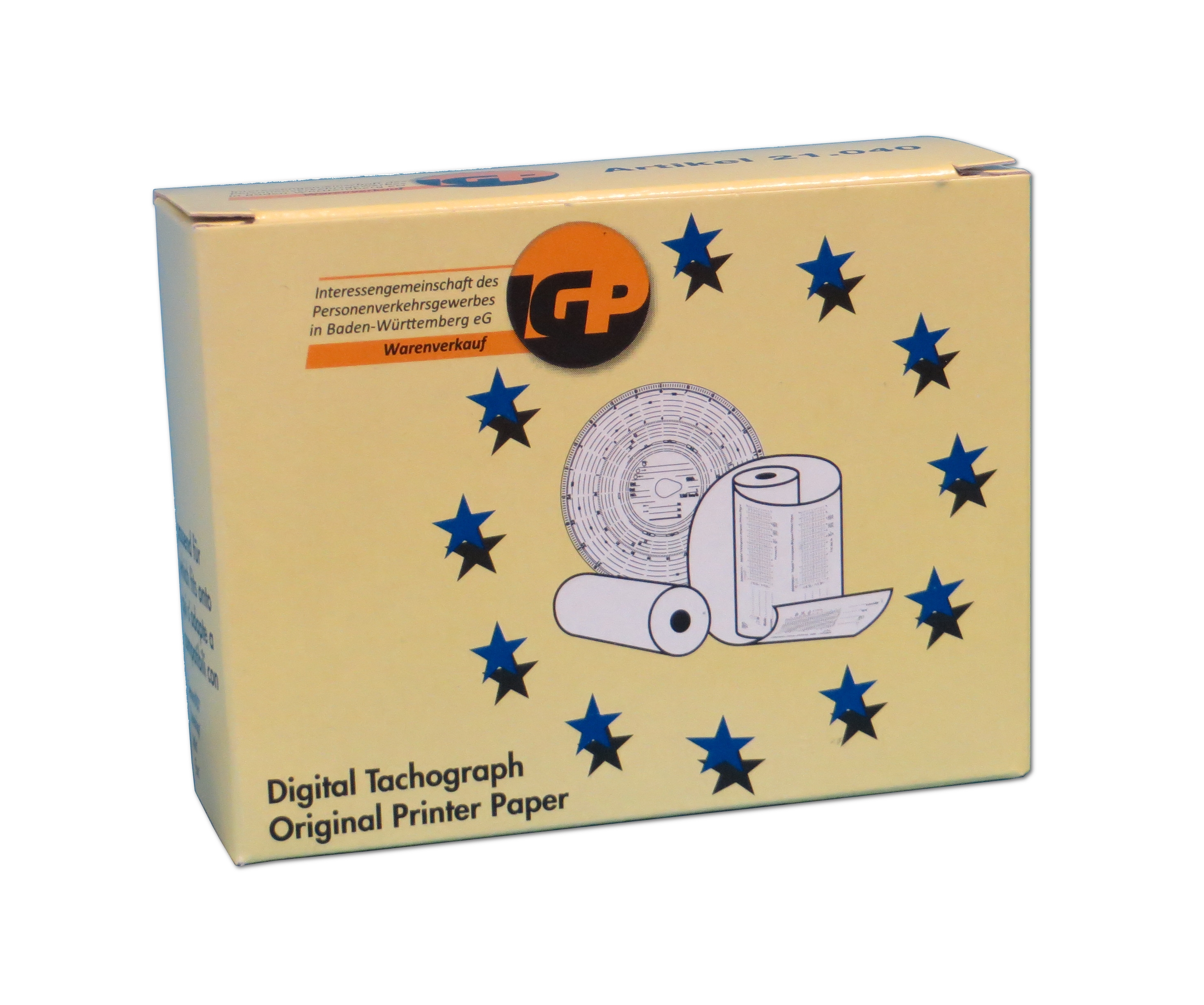 Thermopapier für Digital-Tachograph