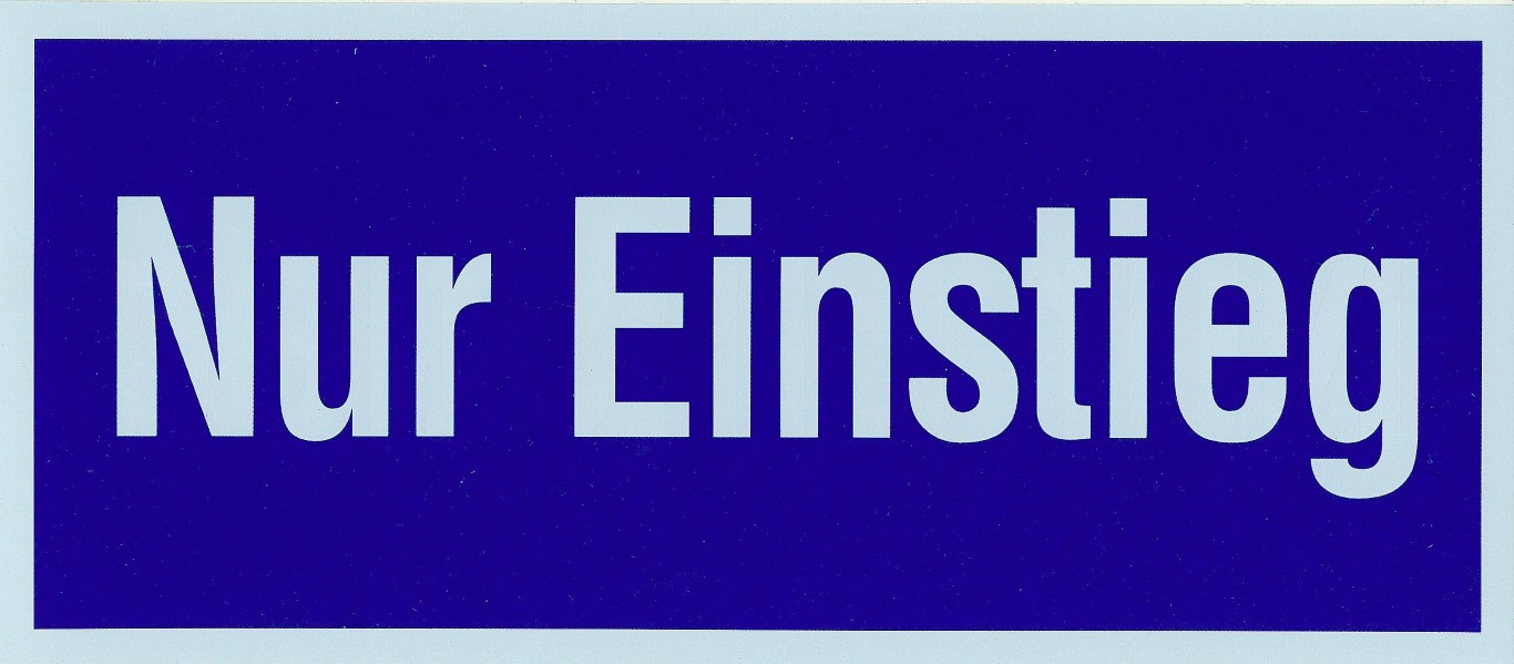 Nur Einstieg