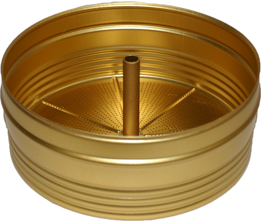 Filtereinsatz goldeloxiert für TM 40