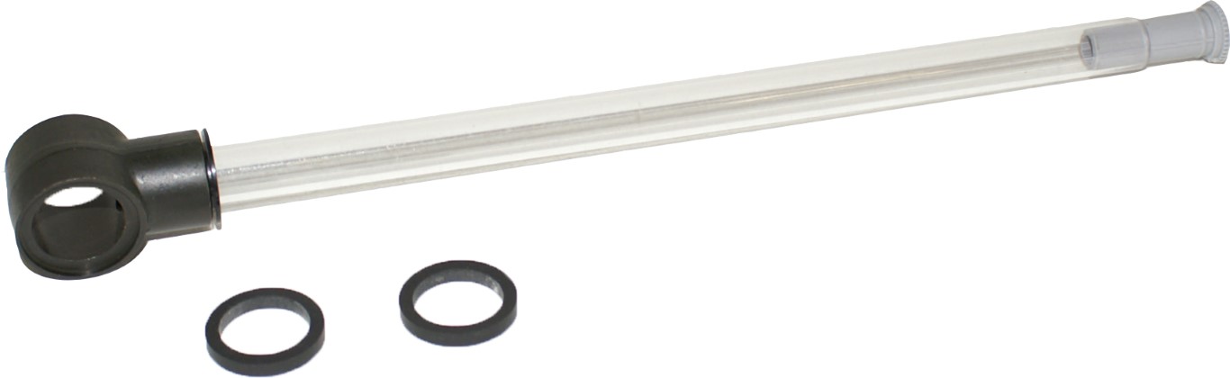 Pegelglas kpl. mit Dichtung und Stopfen
